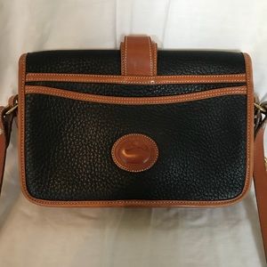 Vintage Dooney & Bourke Equestrian Crossbody Bag